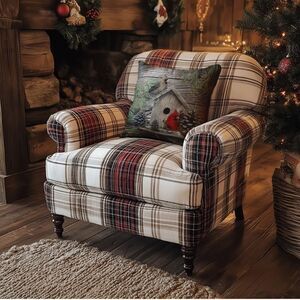 Donna Sharp Cardinal Pine Throw Pillow - Thumbnail 3